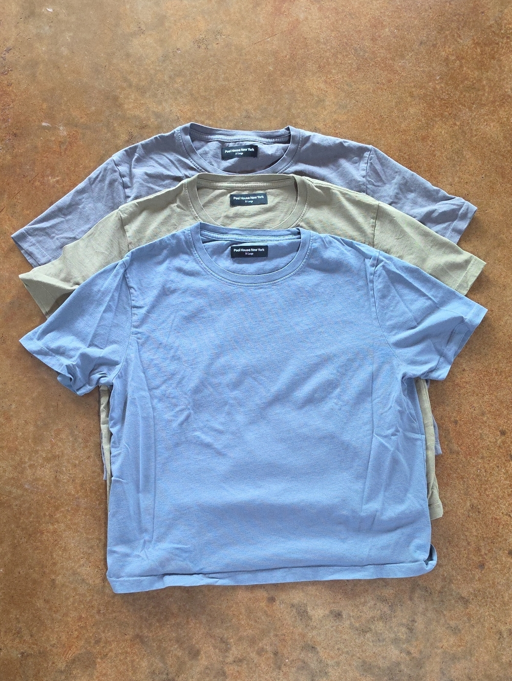 Pool House New York Lot of 3 T-Shirts